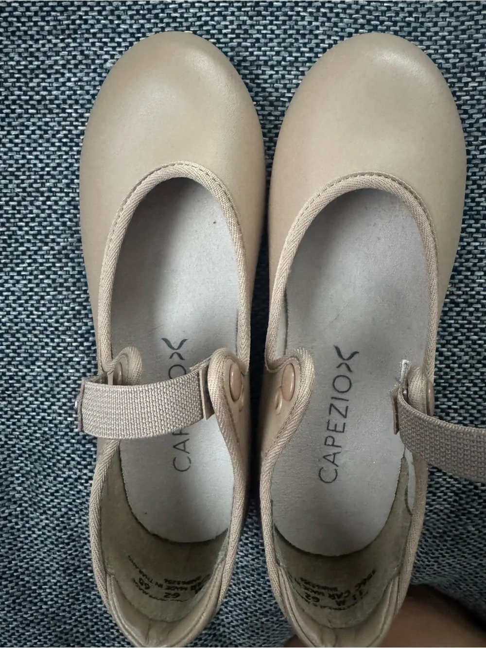 Capezio Kids Tan Tap Shoes